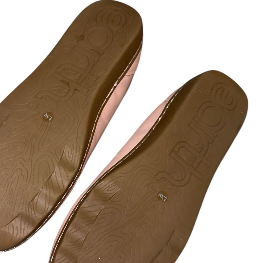 Earth Blush Pink Leather Ballet Flats Women’s 8.5 Comfort Shoes - Picture 7 of 7